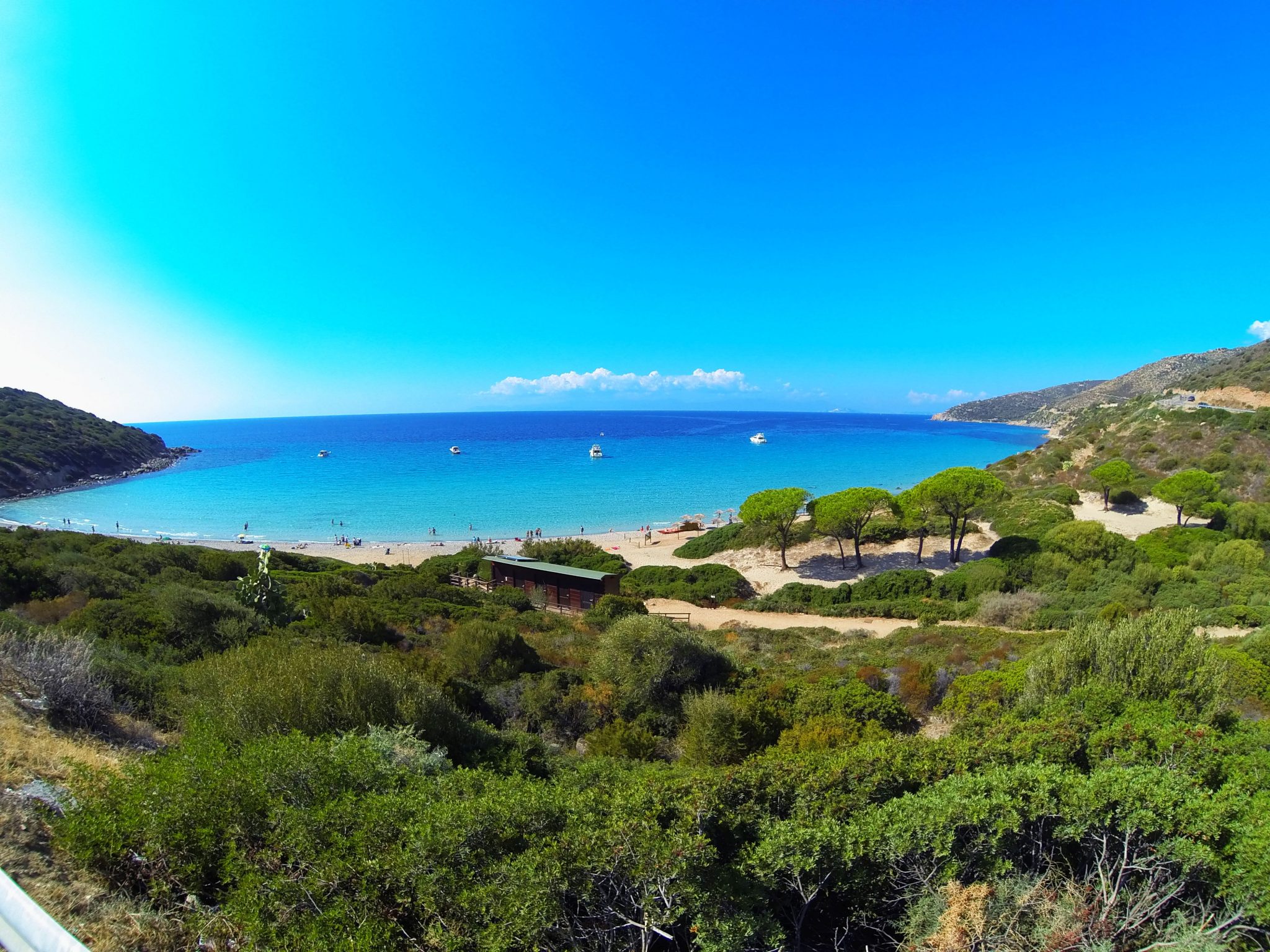 Panoramic Coast Road: 15 min. drive. ---> Cagliari holiday house panoramic on Poetto-Beach